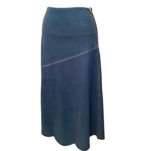 Lysse long denim skirt, size small.